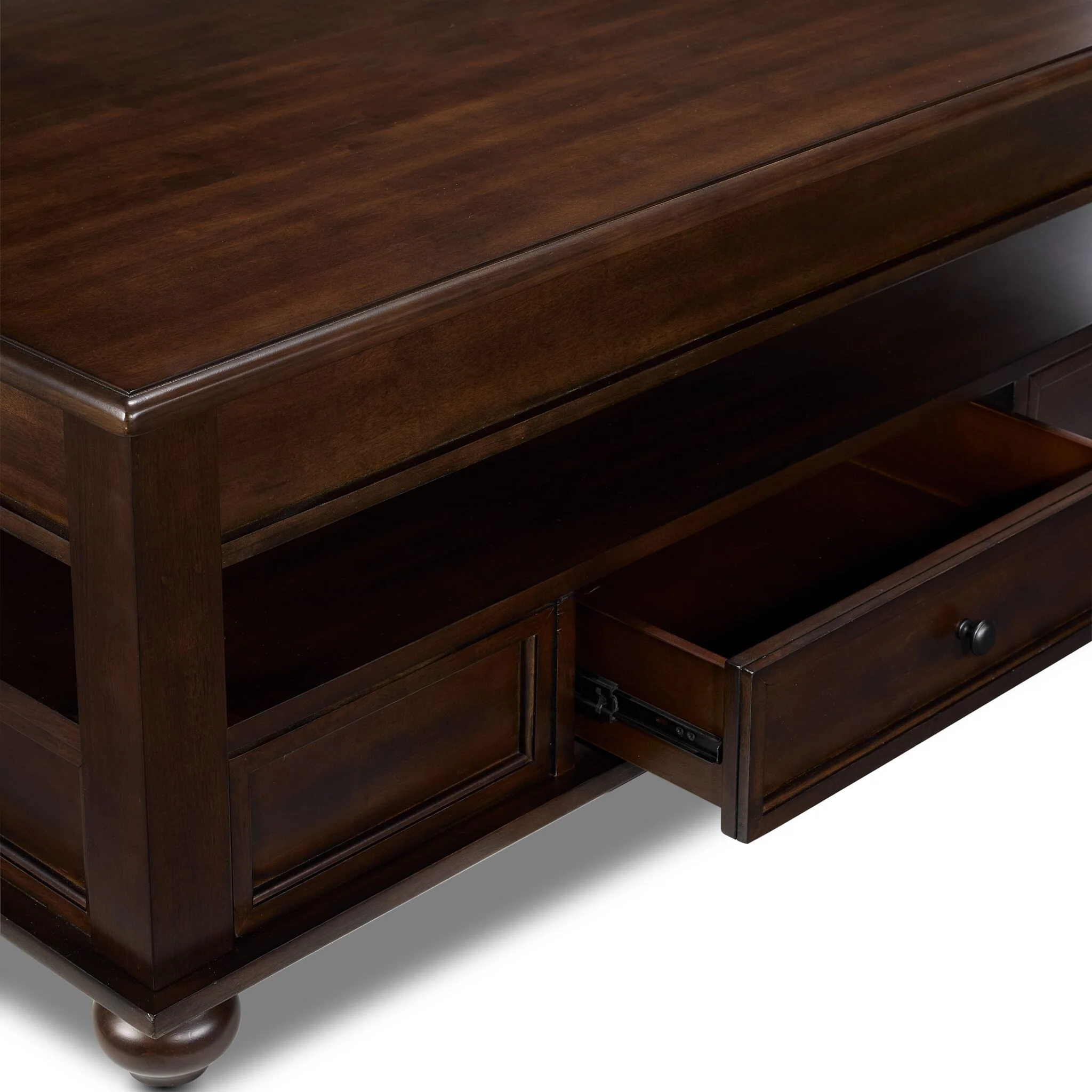 Corbel 48" Lift Top Coffee Table - Espresso - Image 5