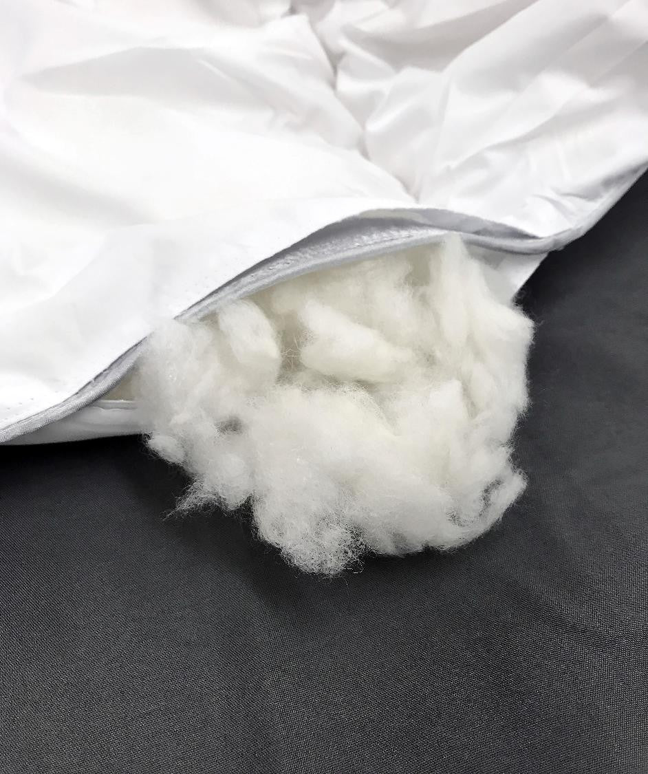 Cotton House 100% Natural Wool King Duvet - White - Image 4