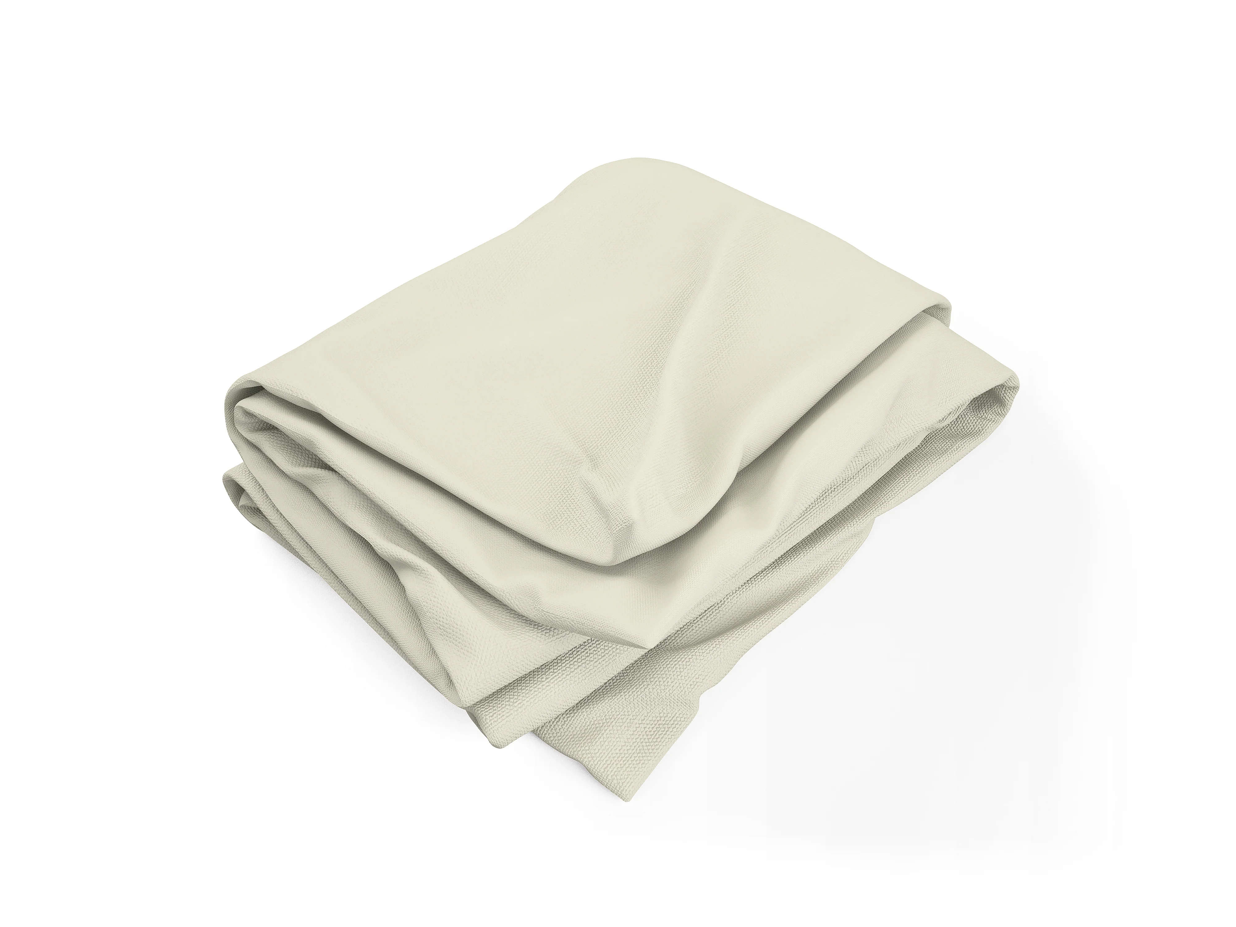 Cotton House 3-Piece Queen Duvet Cover Set - Beige - Image 2