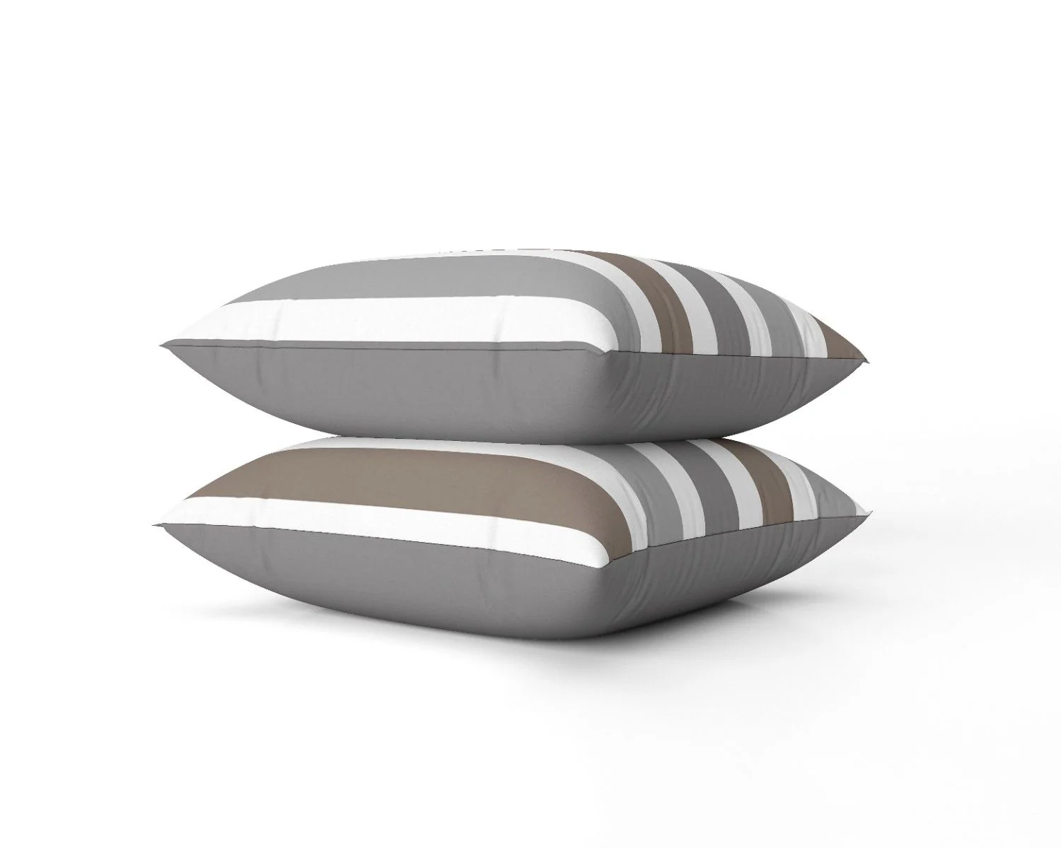 Cotton House 3-Piece Queen Duvet Cover Set - Bold Stripes - Image 3