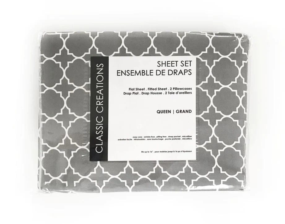 Cotton House Microfibre Full Sheet Set - Assorted Colours - Image 11
