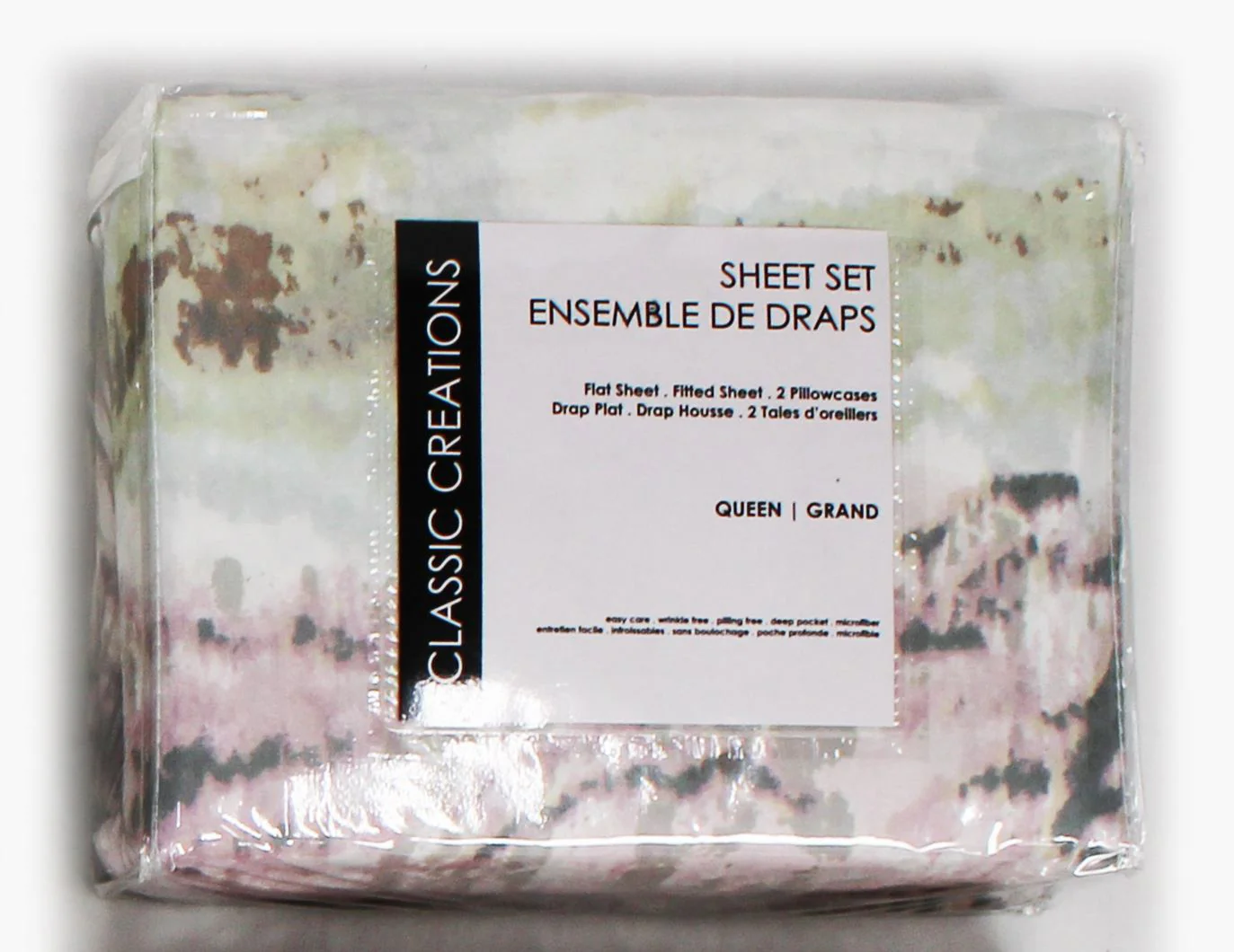 Cotton House Microfibre Full Sheet Set - Assorted Colours - Image 5