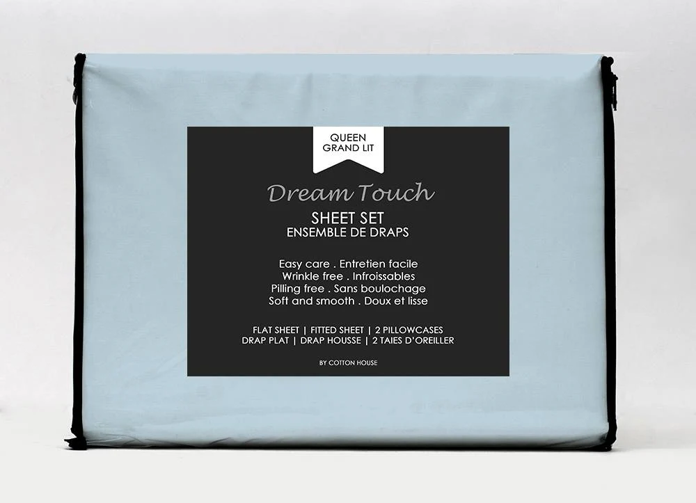 Cotton House Microfibre King Sheet Set - Assorted Colours - Image 2