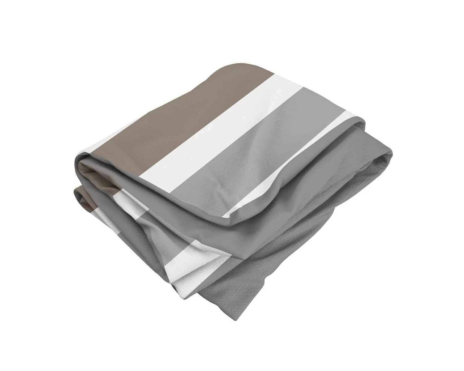 Cotton House Twin Duvet Cover Set - Bold Stripes - Image 2