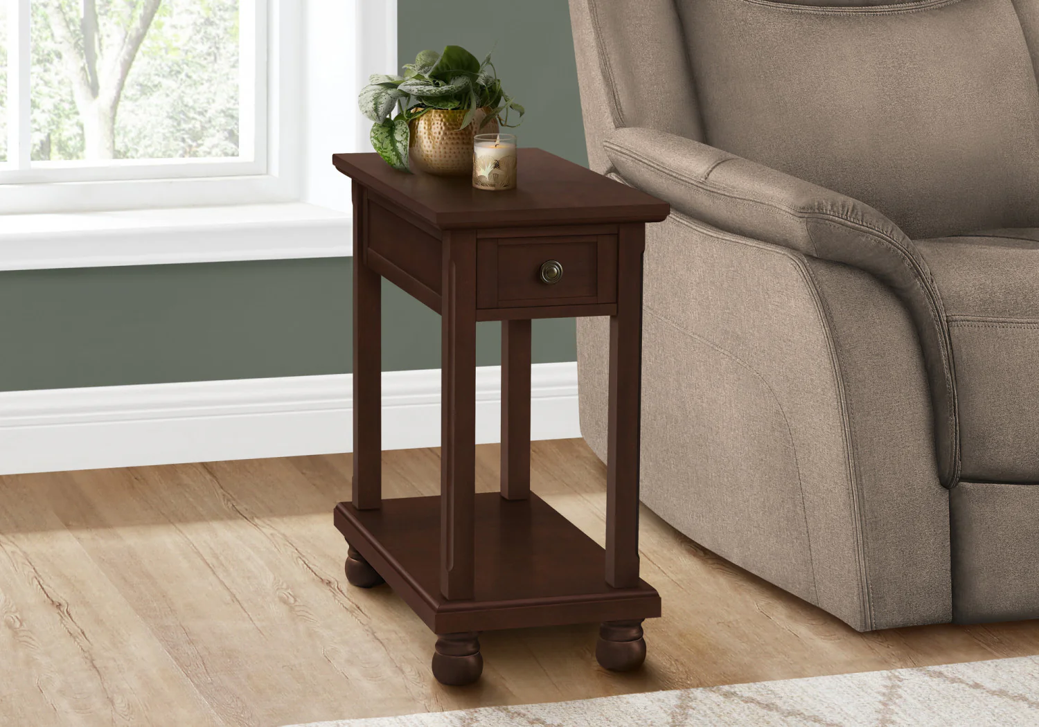 Cova Side Table - Espresso - Image 2