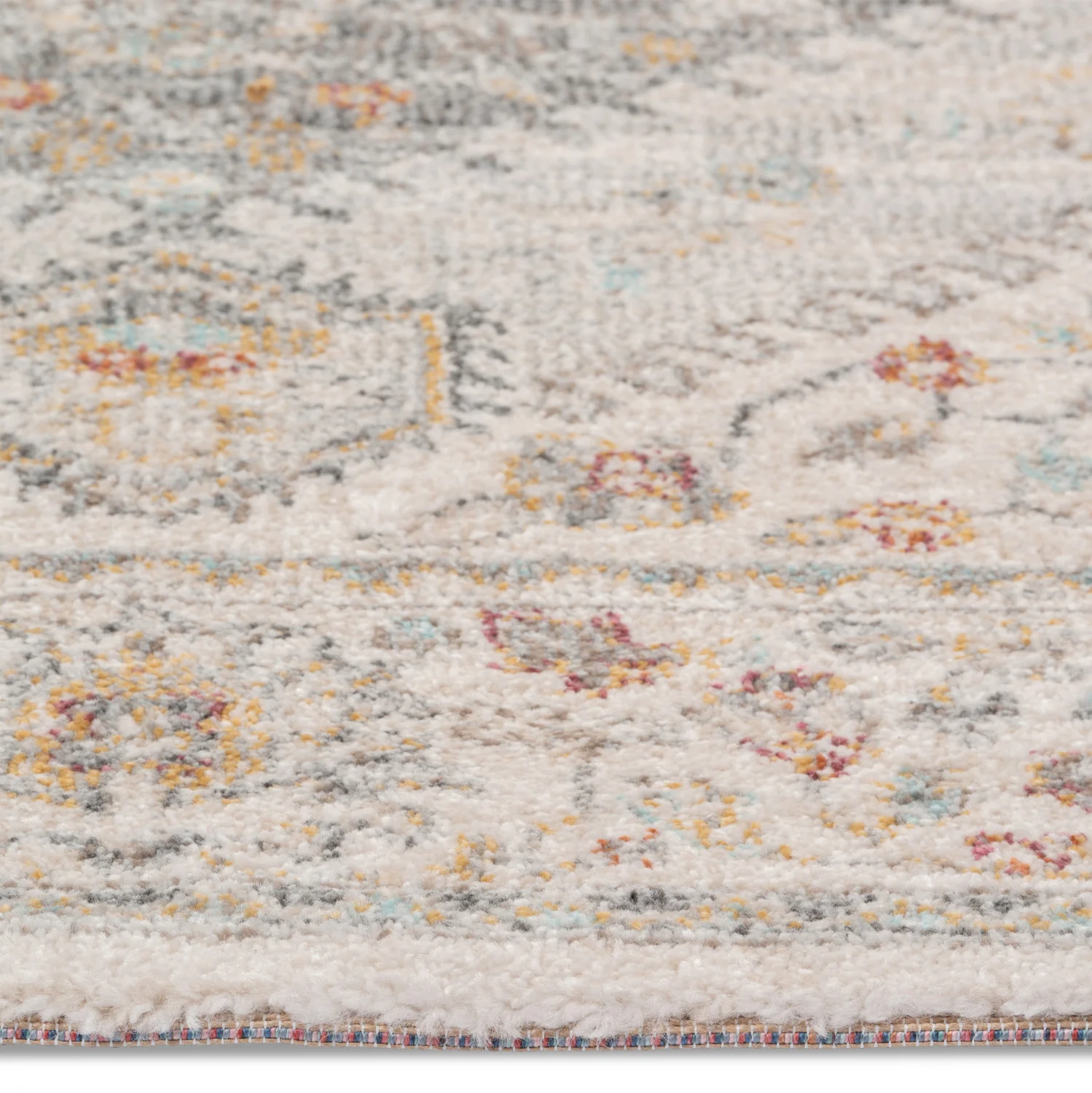 Cubana Bordered Rug - 3' x 5' - Multi-Colour - Image 3