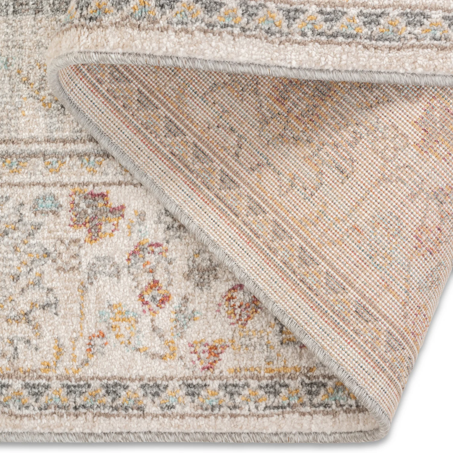 Cubana Bordered Rug - 6' x 9' - Multi-Colour - Image 2
