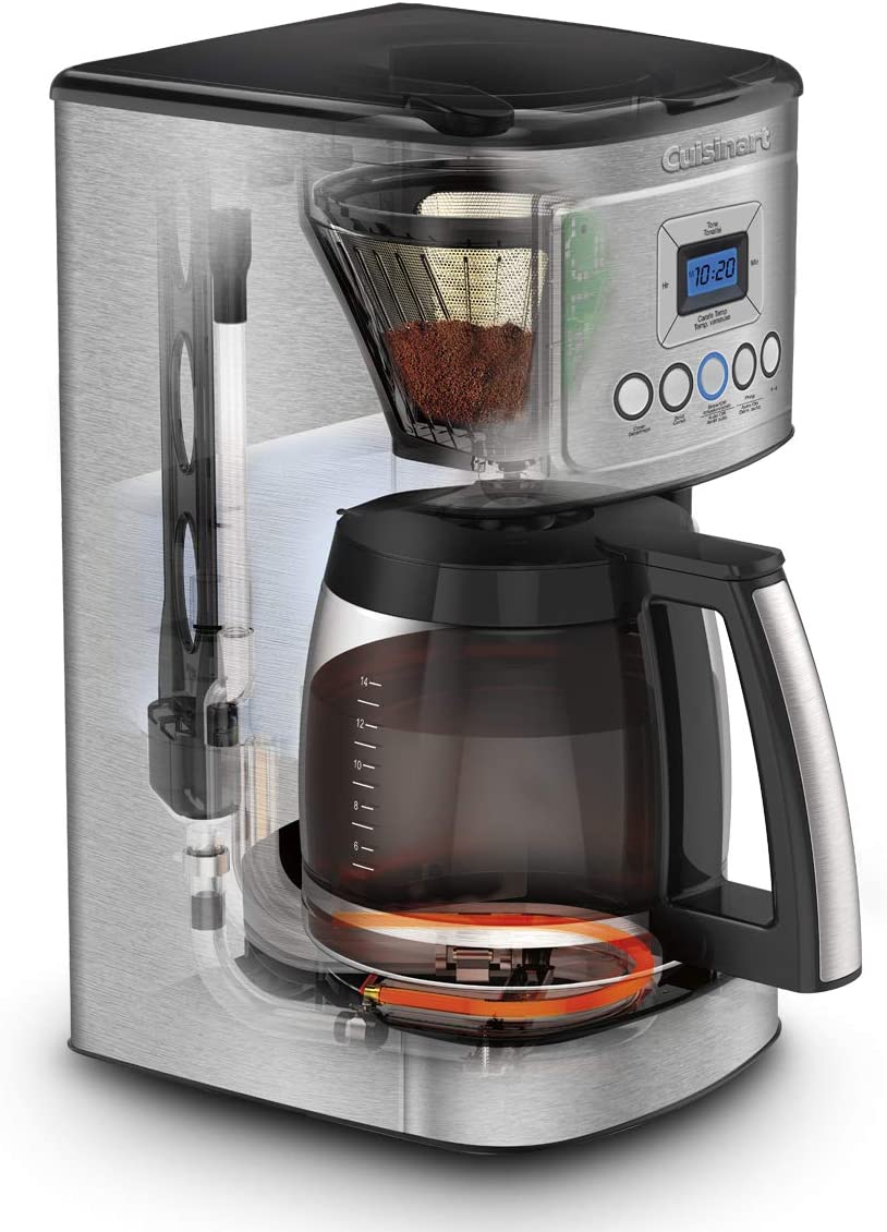 Cuisinart Silver 14-Cup Programmable Coffeemaker - DCC-3200C - Image 2