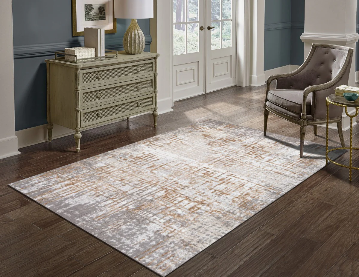 Cypress 8' X 11' Area Rug - Grey/Beige - Image 2