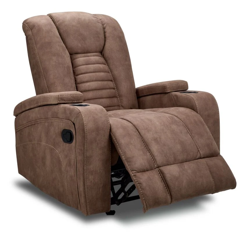 Dallas Glider Recliner- Mocha - Image 2