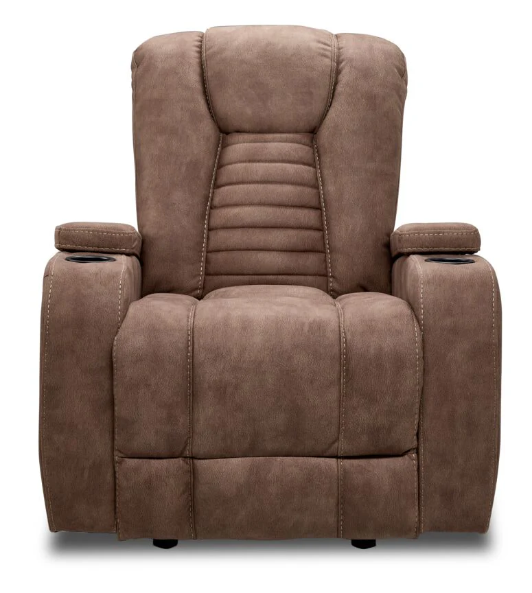 Dallas Glider Recliner- Mocha - Image 3