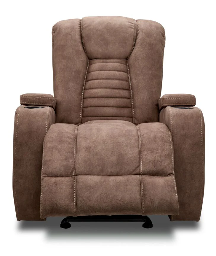 Dallas Glider Recliner- Mocha - Image 4