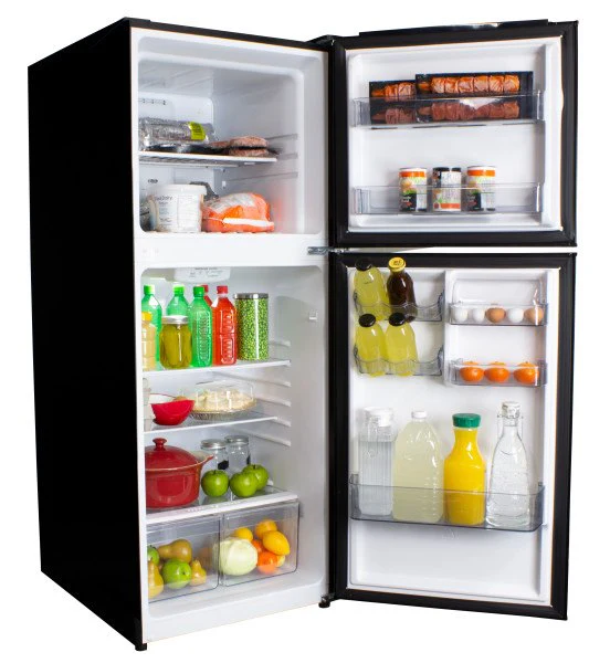 Danby 23.5" 10.1 Cu. Ft. Black Top-Freezer Refrigerator - DFF101B1BDB - Image 6