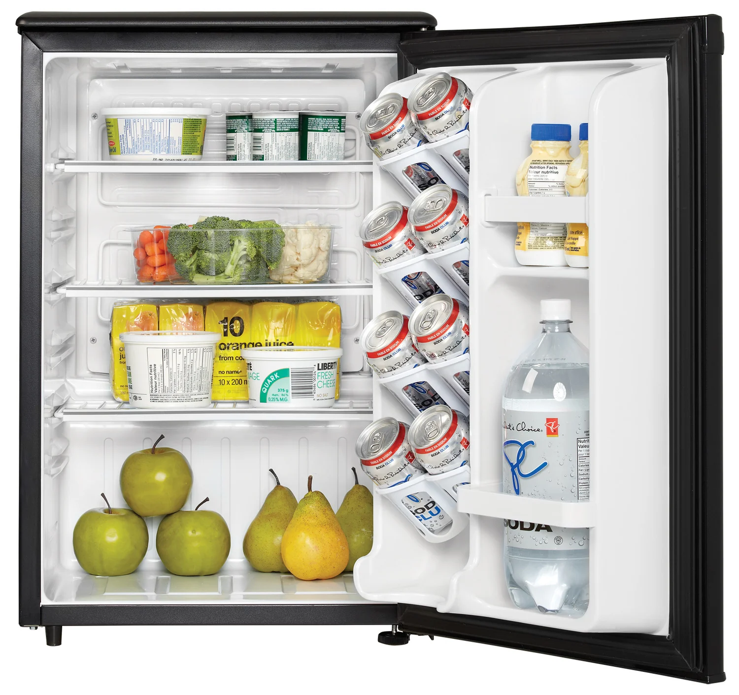 Danby Black Compact Refrigerator (2.6 cu. ft.) - DAR026A1BDD - Image 2