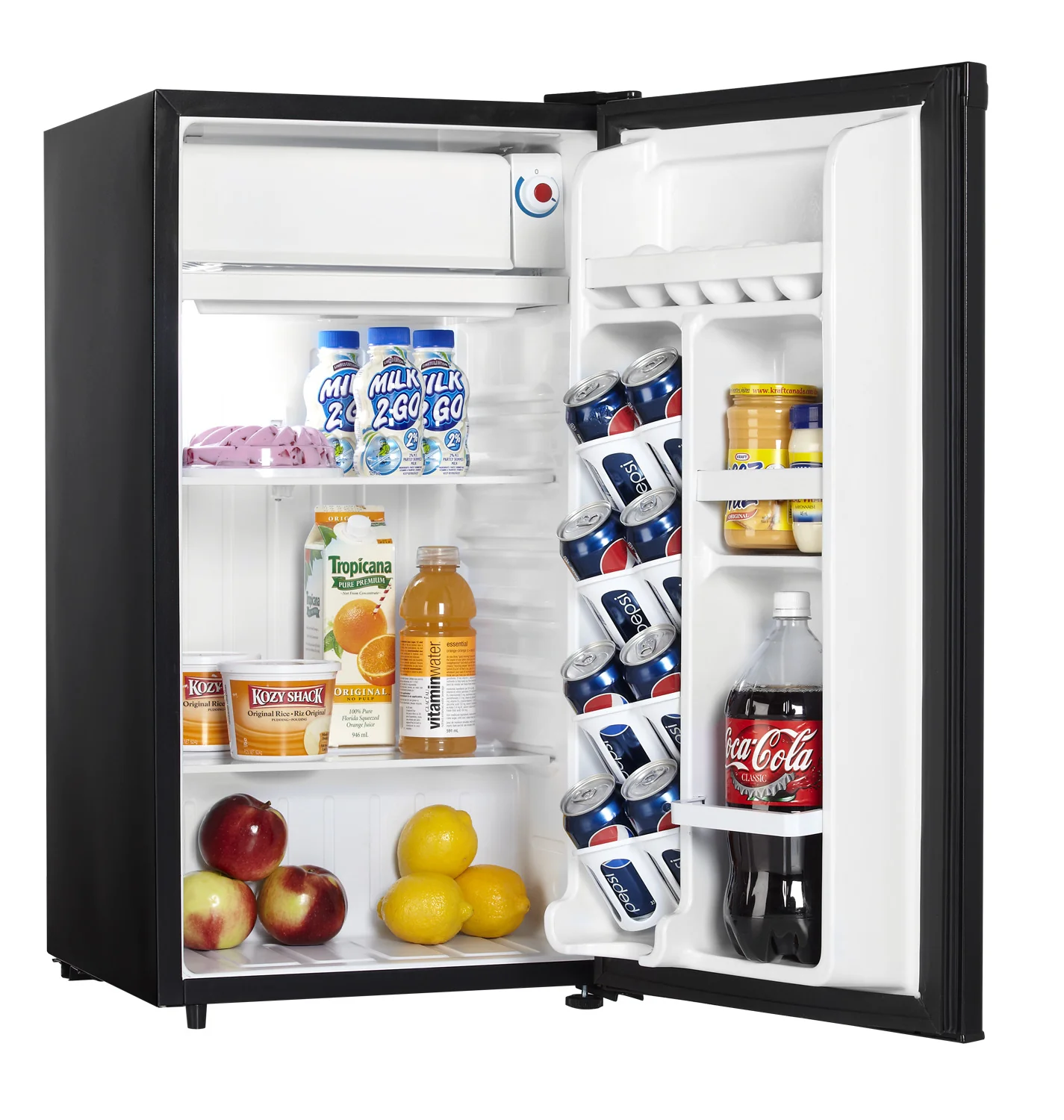 Danby Black Compact Refrigerator (3.2 Cu. Ft.) - DCR032A2BDD - Image 2