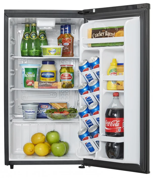 Danby Black Mini Fridge (3.3 Cu.Ft.) - DAR033A6BDB - Image 4