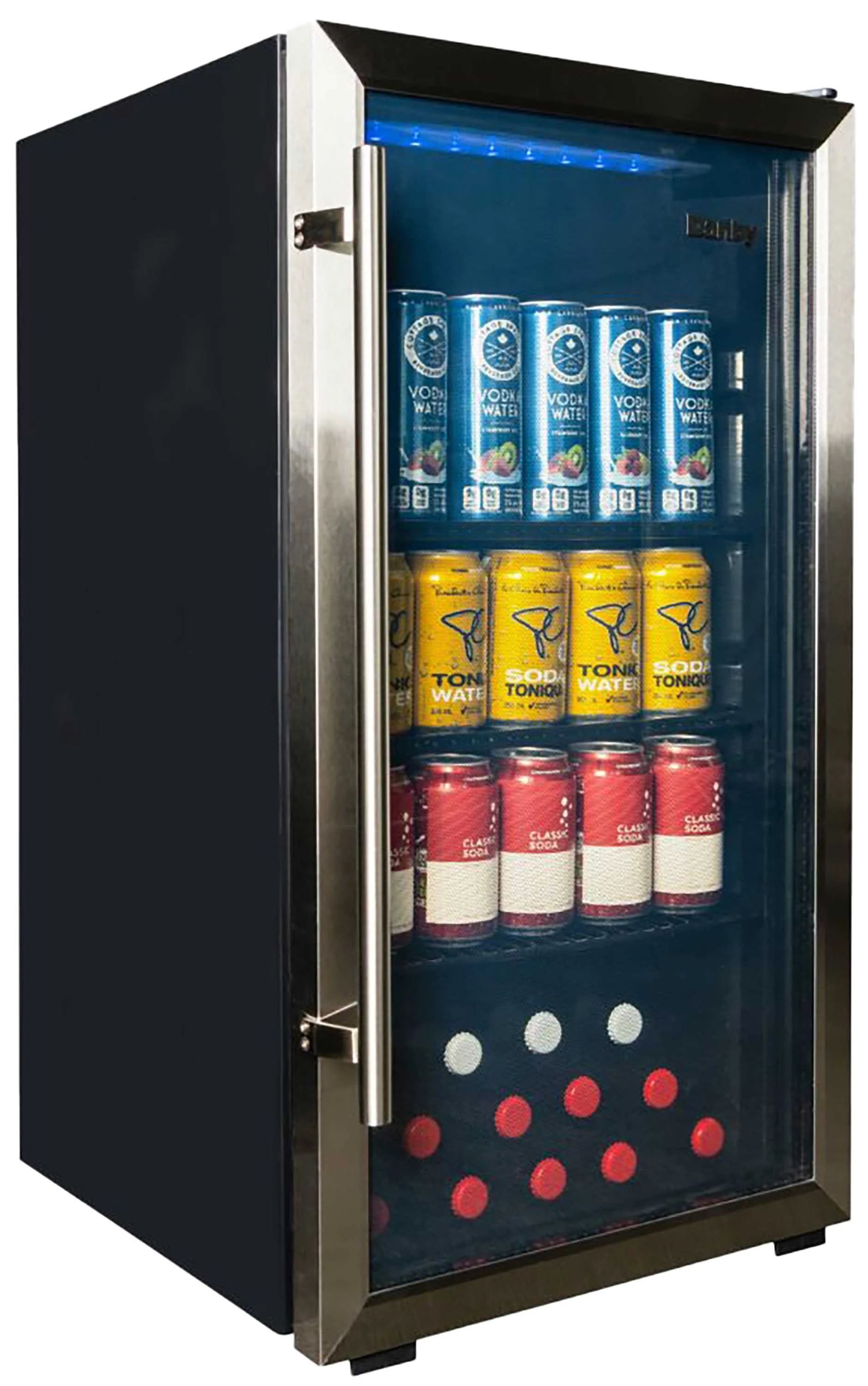 Danby Designer Tempered Glass Stainless frame Beverage Centre (3.1 cu. ft.) - DBC117A2BSSDD-6 - Image 2