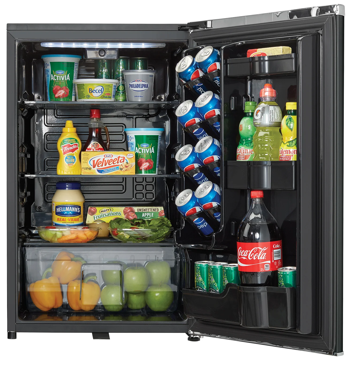 Danby Metallic Black Contemporary Classic Compact Refrigerator (4.4 Cu.Ft.) - DAR044A6MDB - Image 3