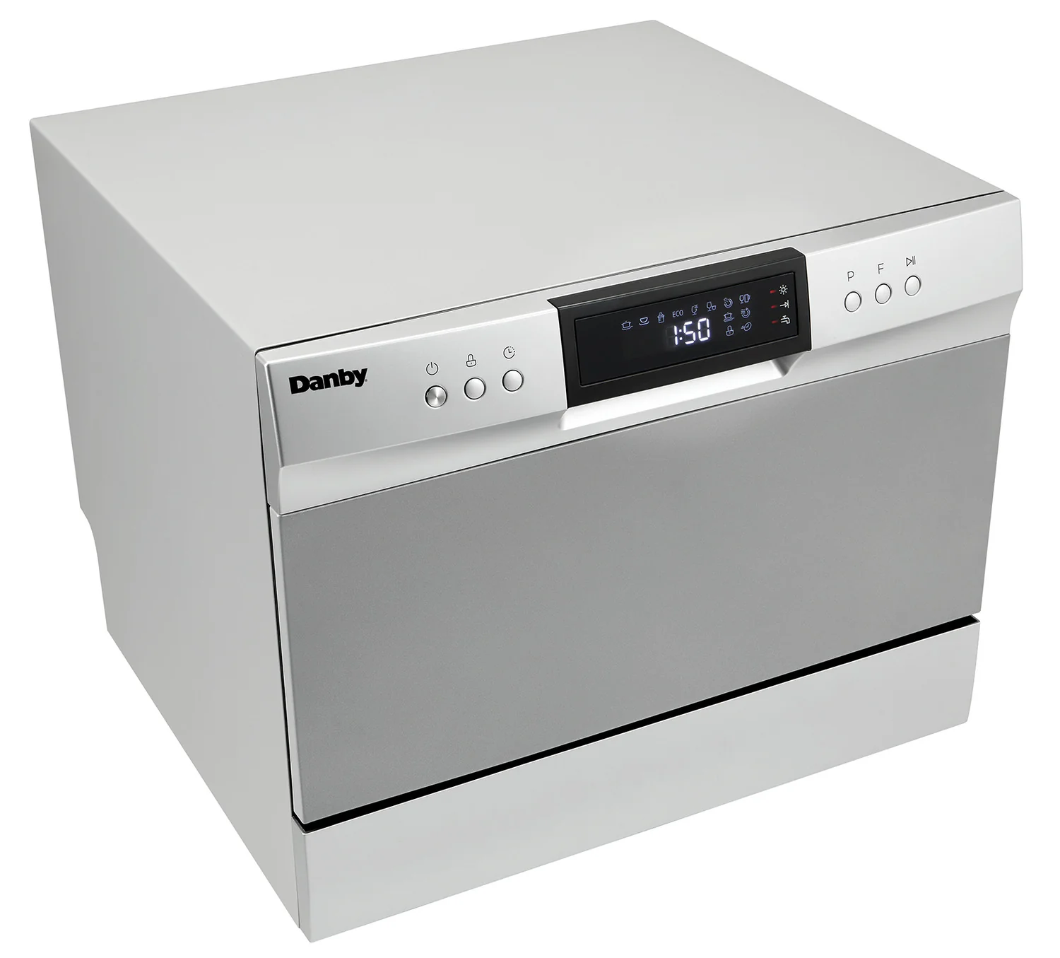 Danby Silver Countertop 18" Dishwasher - DDW631SDB - Image 2
