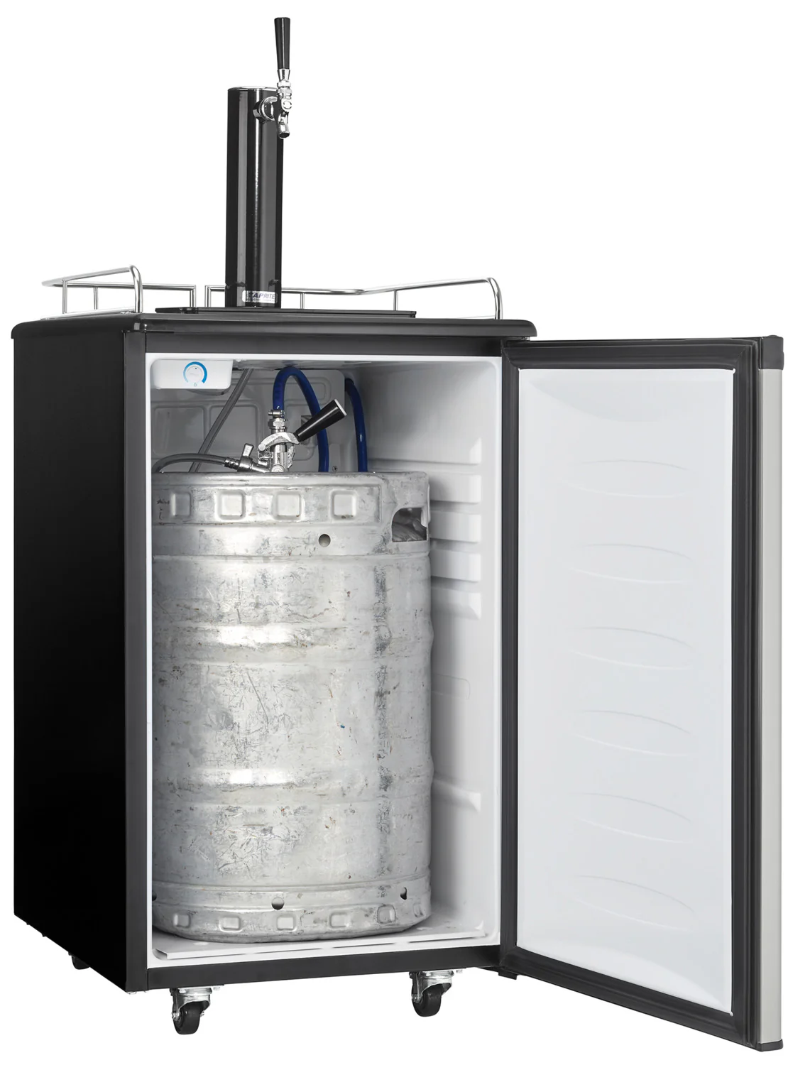 Danby Silver Single Tap Keg Cooler (5.4 Cu. Ft.) - DKC054A1BSLDB - Image 3
