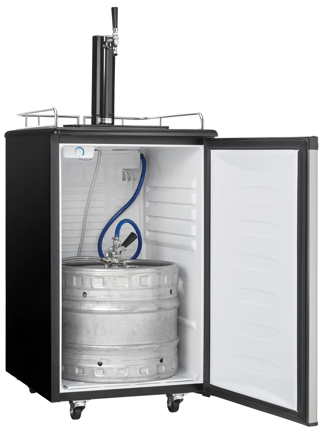 Danby Silver Single Tap Keg Cooler (5.4 Cu. Ft.) - DKC054A1BSLDB - Image 4