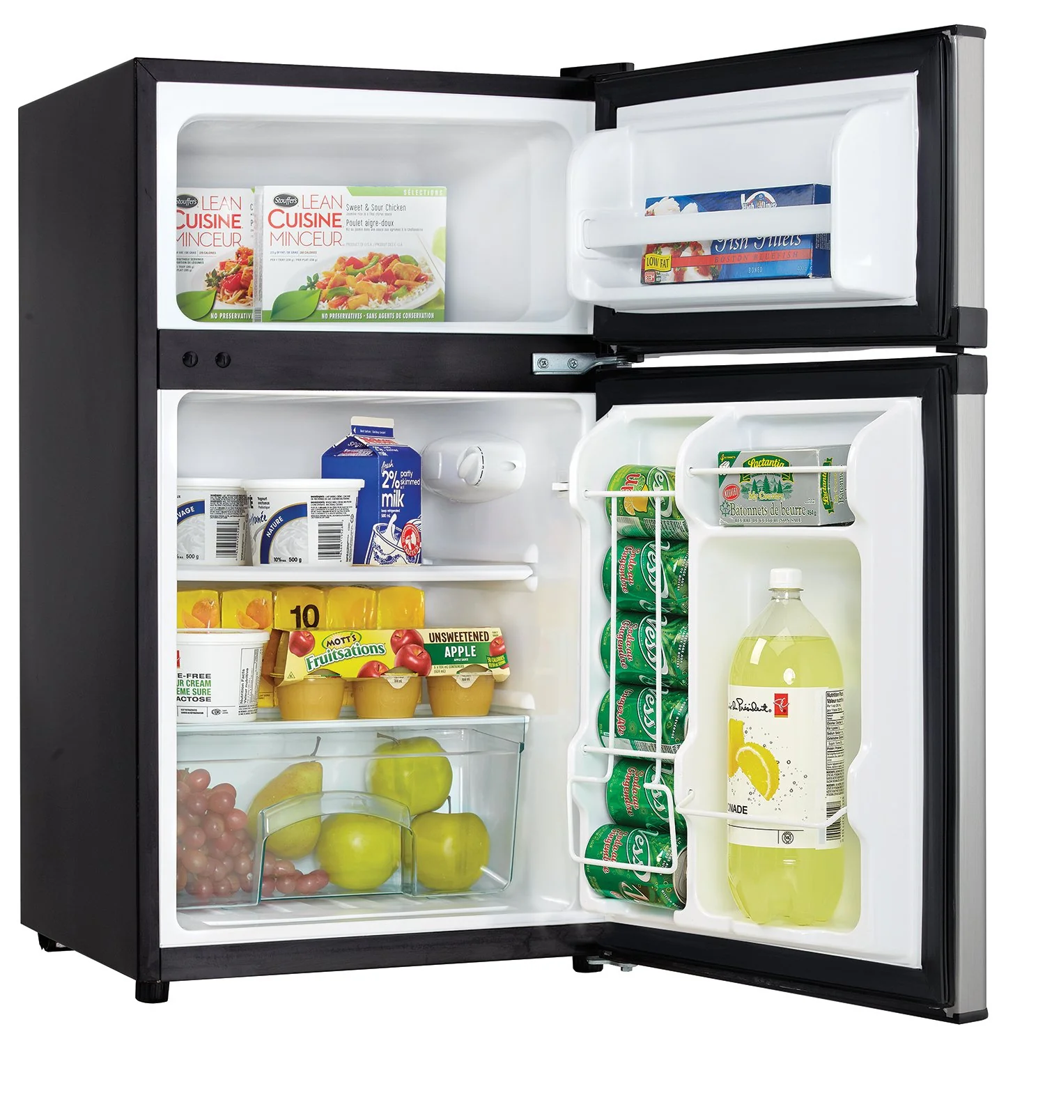 Danby Stainless Look Designer Compact Refrigerator (3.1 Cu.Ft) - DCR031B1BSLDD - Image 2