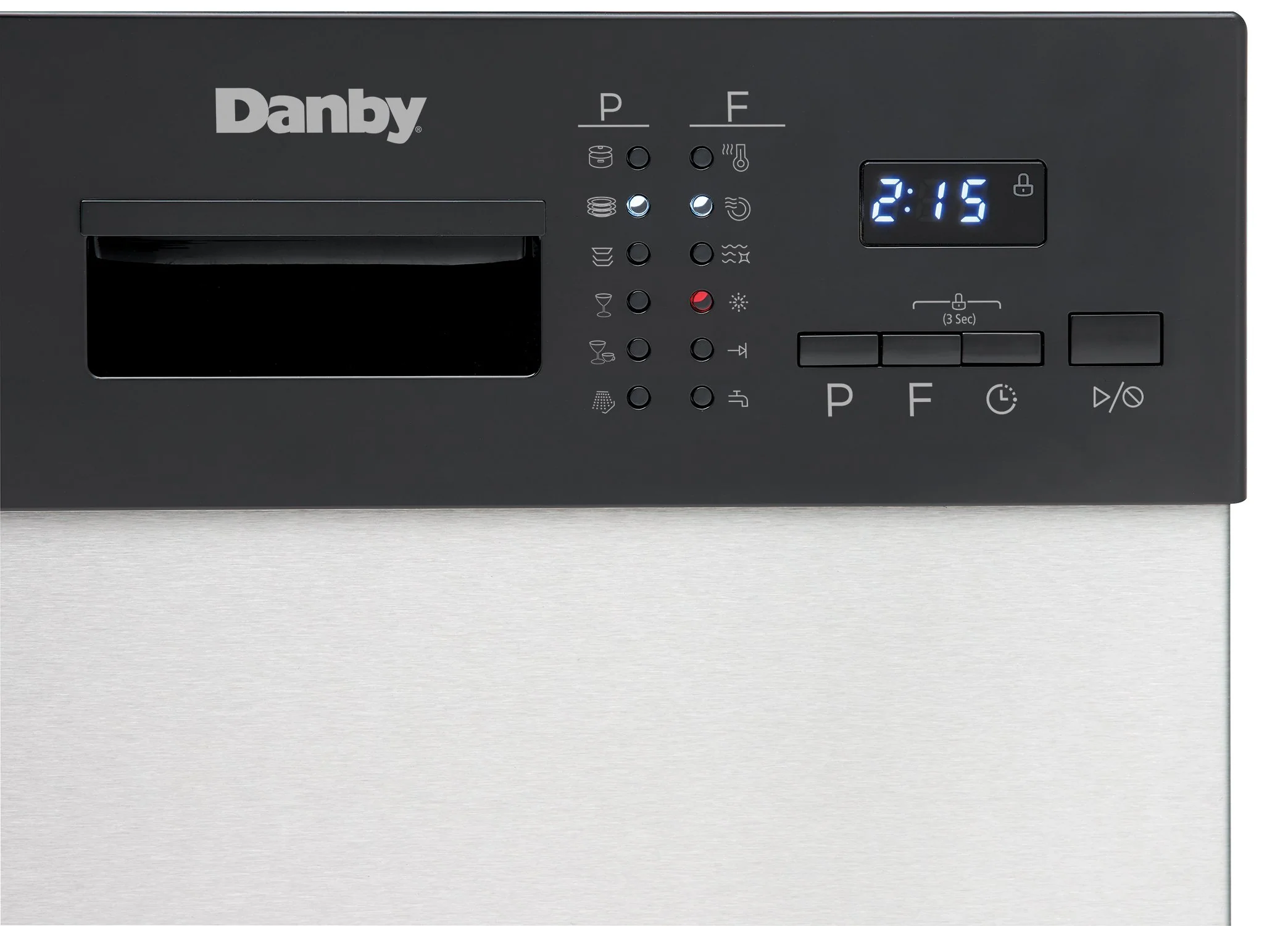 Danby Stainless Steel 24" Dishwasher - DDW2404EBSS - Image 3