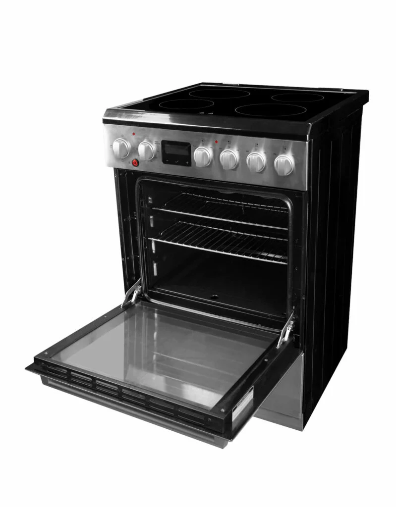 Danby Stainless Steel 24" Slide-In Smoothtop Electric Range with Air Fry (2.5 Cu. Ft.) - DRCA240BSSC - Image 2