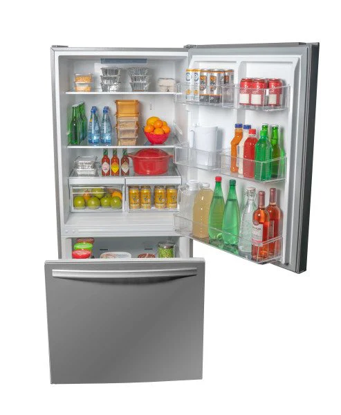 Danby 23.5" 18.7 Cu. Ft. Stainless Steel Bottom-Freezer Refrigerator - DBM187E1SSDB - Image 6