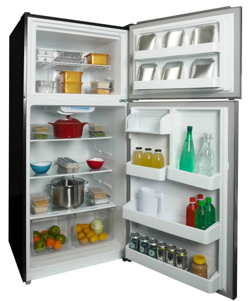Danby 29.5" 18.1 Cu. Ft. Stainless Steel Top-Freezer Refrigerator - DFF180E2SSDB - Image 5