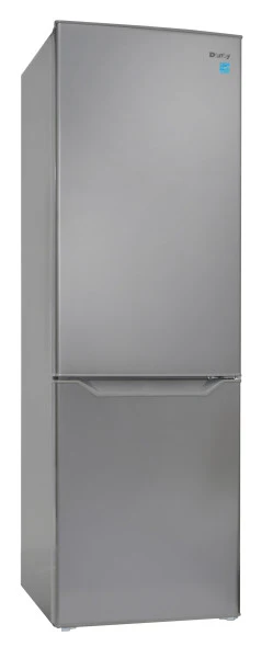 Danby 23.75" 10 Cu. Ft. Stainless Steel Compact Bottom-Freezer Refrigerator - DBMF100B1SLDB - Image 2