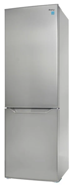 Danby 23.75" 10 Cu. Ft. Stainless Steel Compact Bottom-Freezer Refrigerator - DBMF100B1SLDB - Image 3