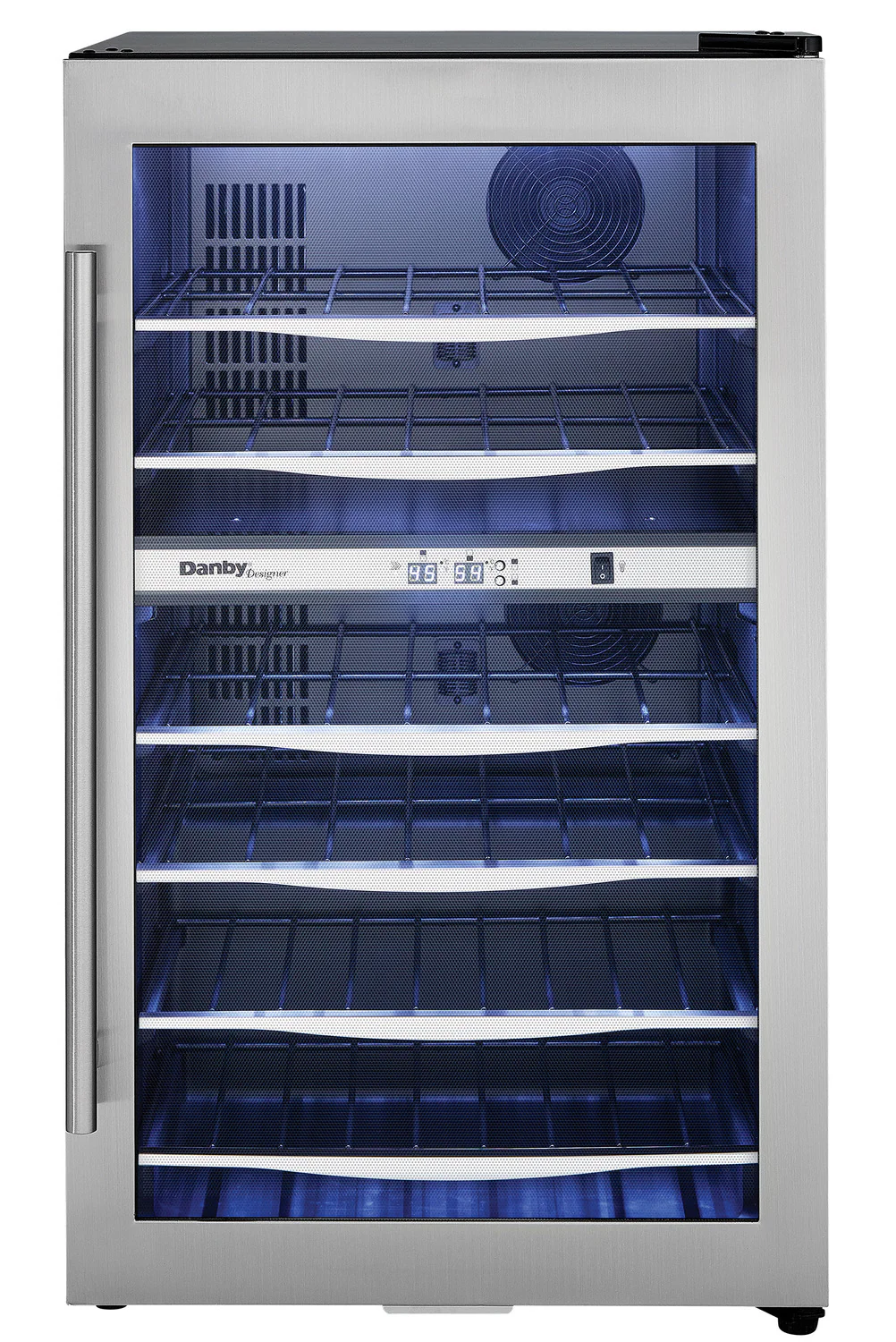 Danby Stainless Steel Dual-Zone Wine Cooler (4 Cu. Ft.) - DWC040A3BSSDD - Image 2