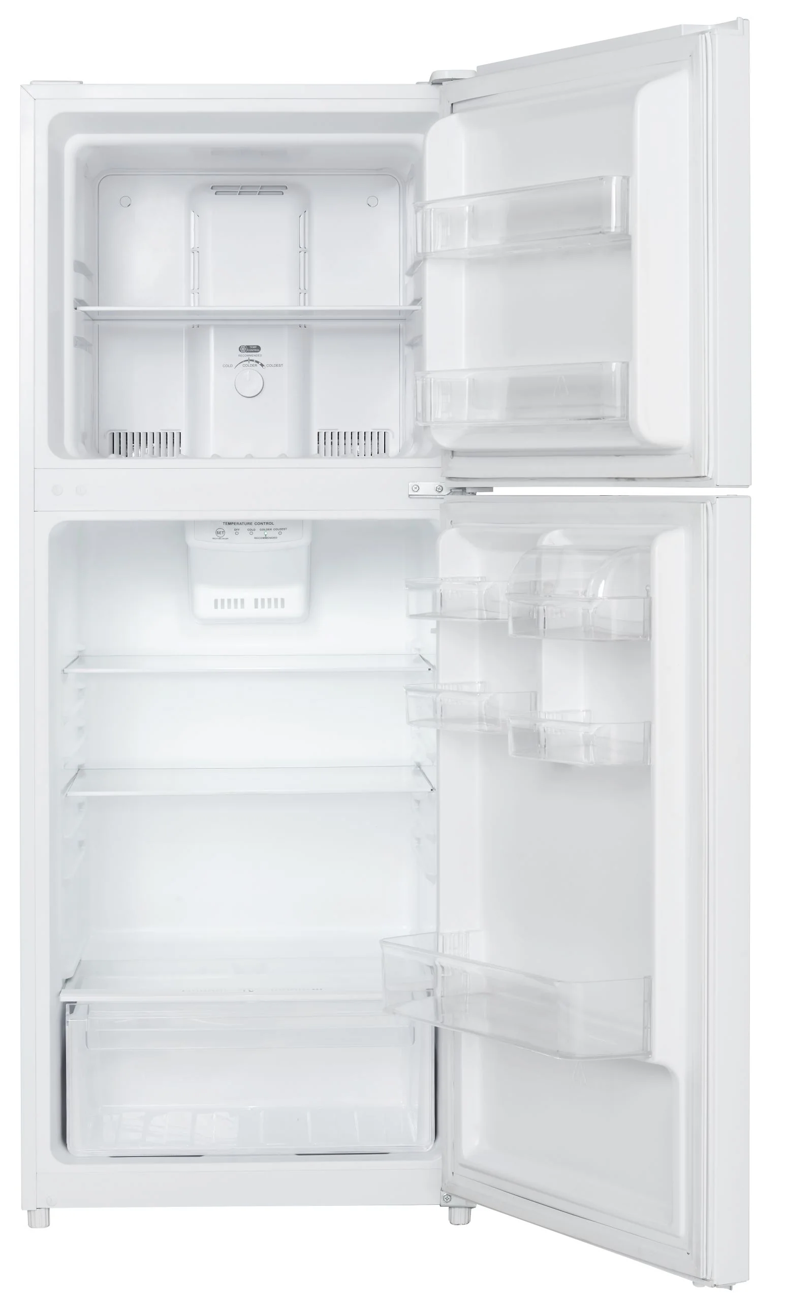 Danby 23.5" 10.1 Cu. Ft. White Top-Freezer Refrigerator - DFF101B2WDB - Image 4