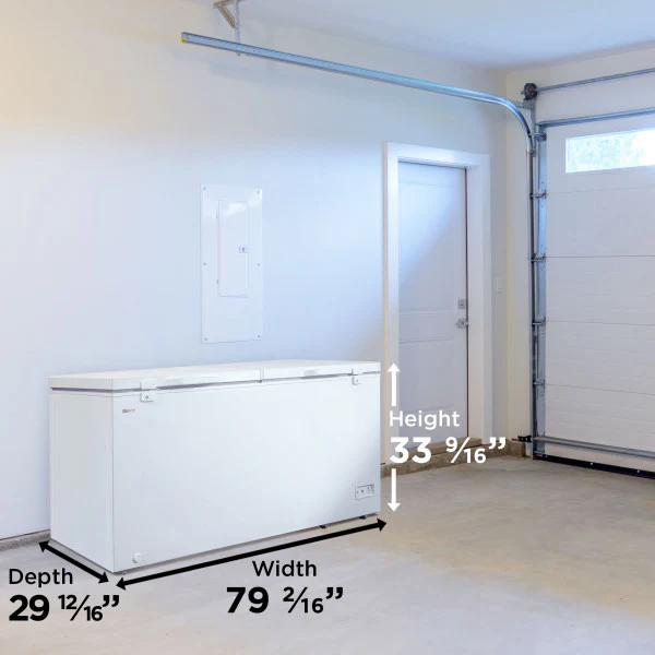 Danby White Chest Freezer 2 Door (21.0 Cu. Ft.) - DCFM210A1WDB - Image 11