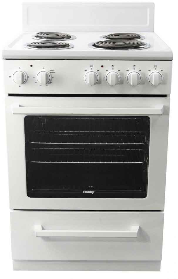 Danby White Coil Range 24" - DERM240WC - Image 2