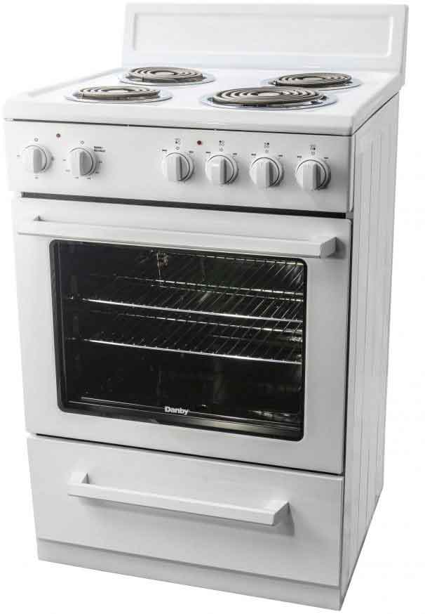 Danby White Coil Range 24" - DERM240WC - Image 4