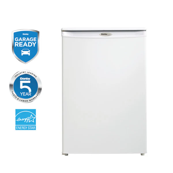 Danby White Designer Upright Freezer (4.3 Cu. Ft.) - DUFM043A2WDD - Image 2