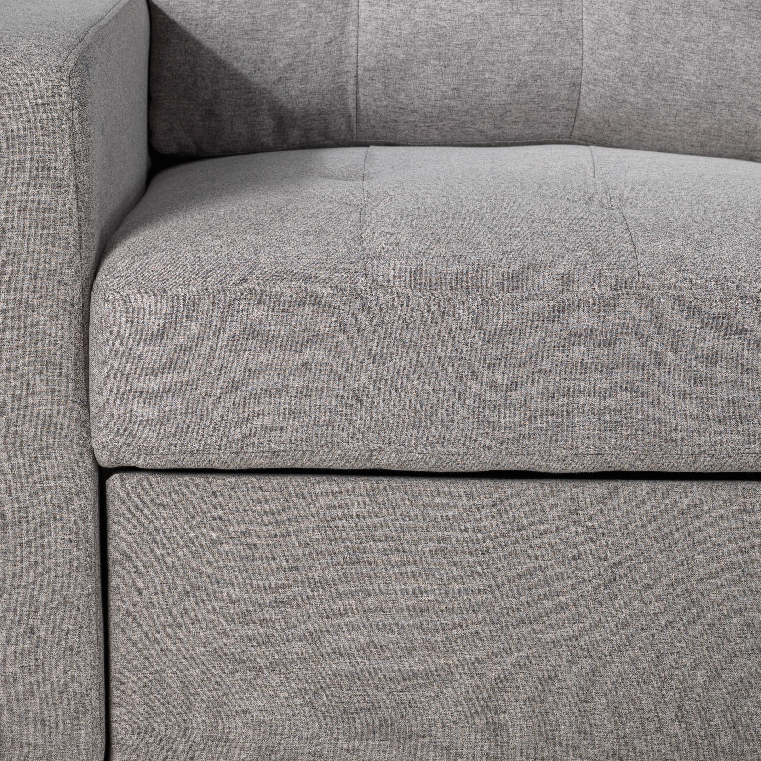 Dannery Pop-Up Sofa Bed - Light Grey - Image 8