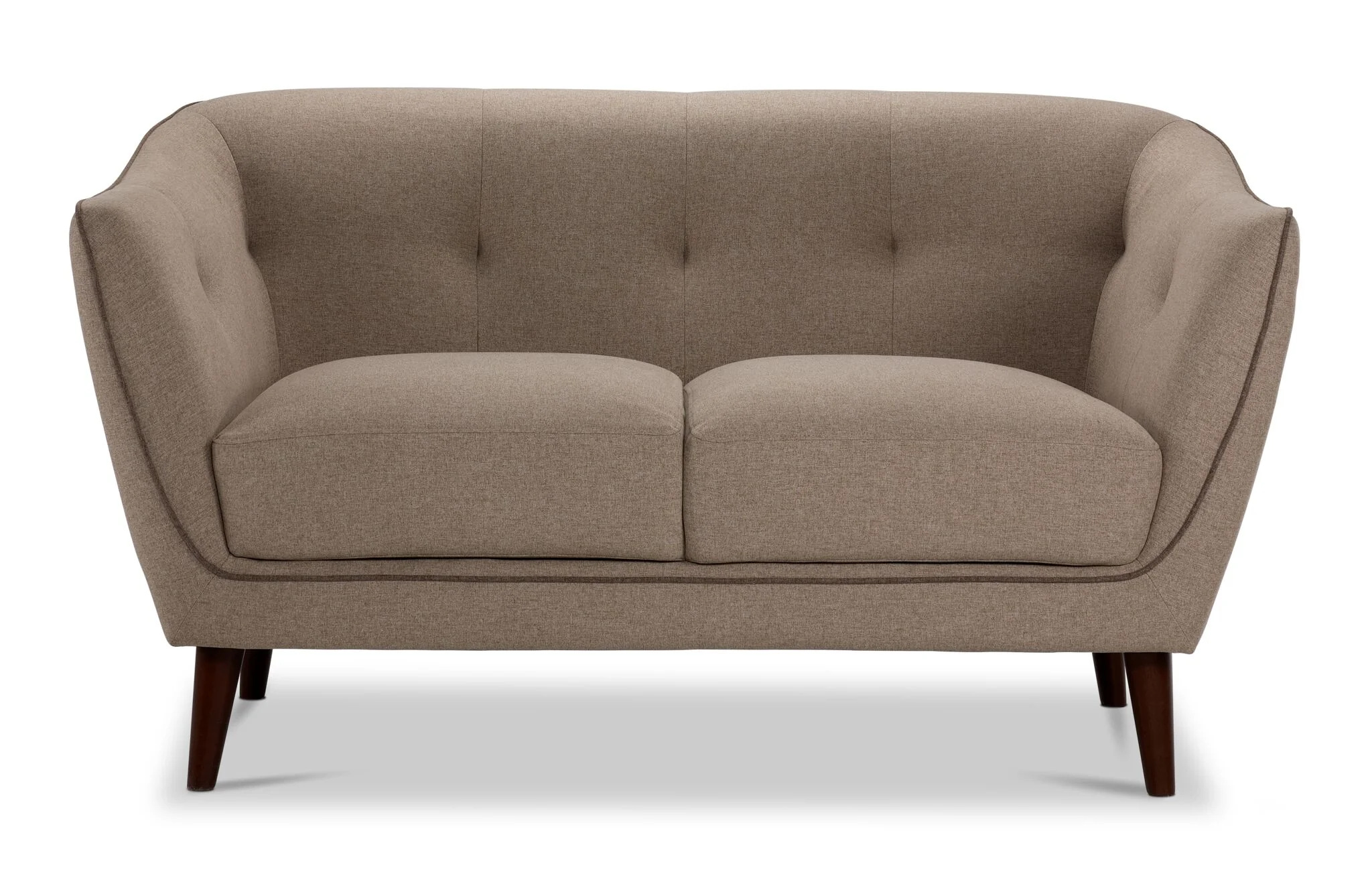 Daphne Loveseat - Beige - Image 2