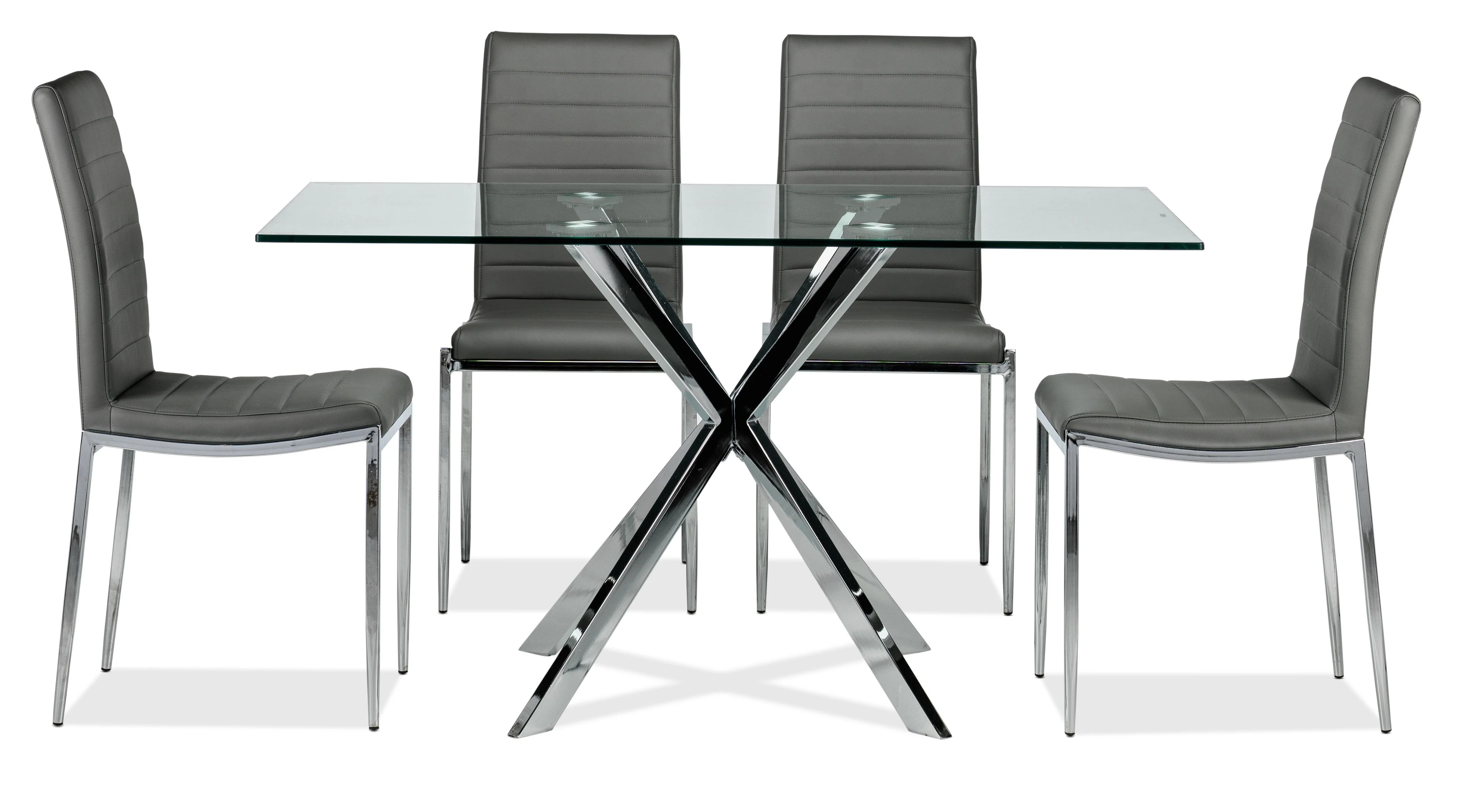 Darron 5-Piece Dining Set - Slate - Image 2