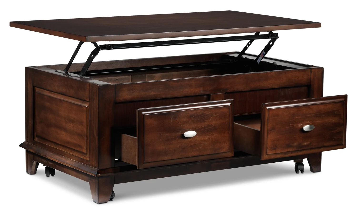 Davidoff Lift-Top Coffee Table - Walnut - Image 2