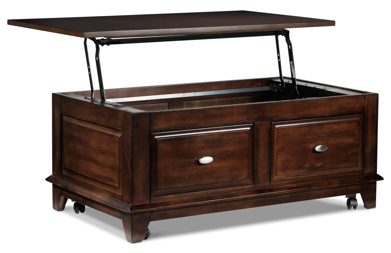 Davidoff Lift-Top Coffee Table - Walnut - Image 3
