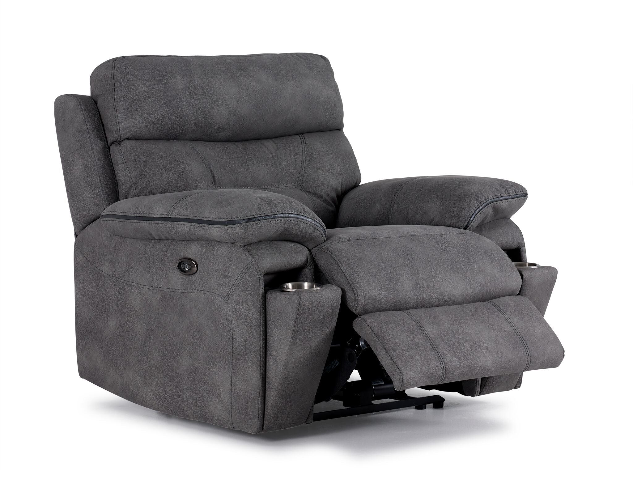 Dawson Power Reclining Chair - Graphite - Image 3