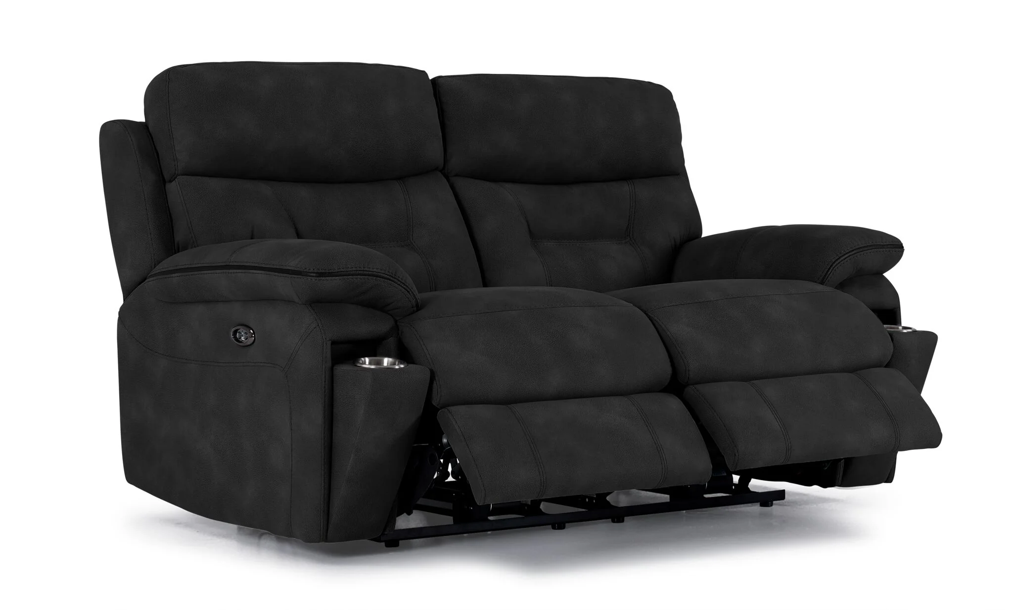 Dawson Power Reclining Loveseat - Charcoal - Image 3