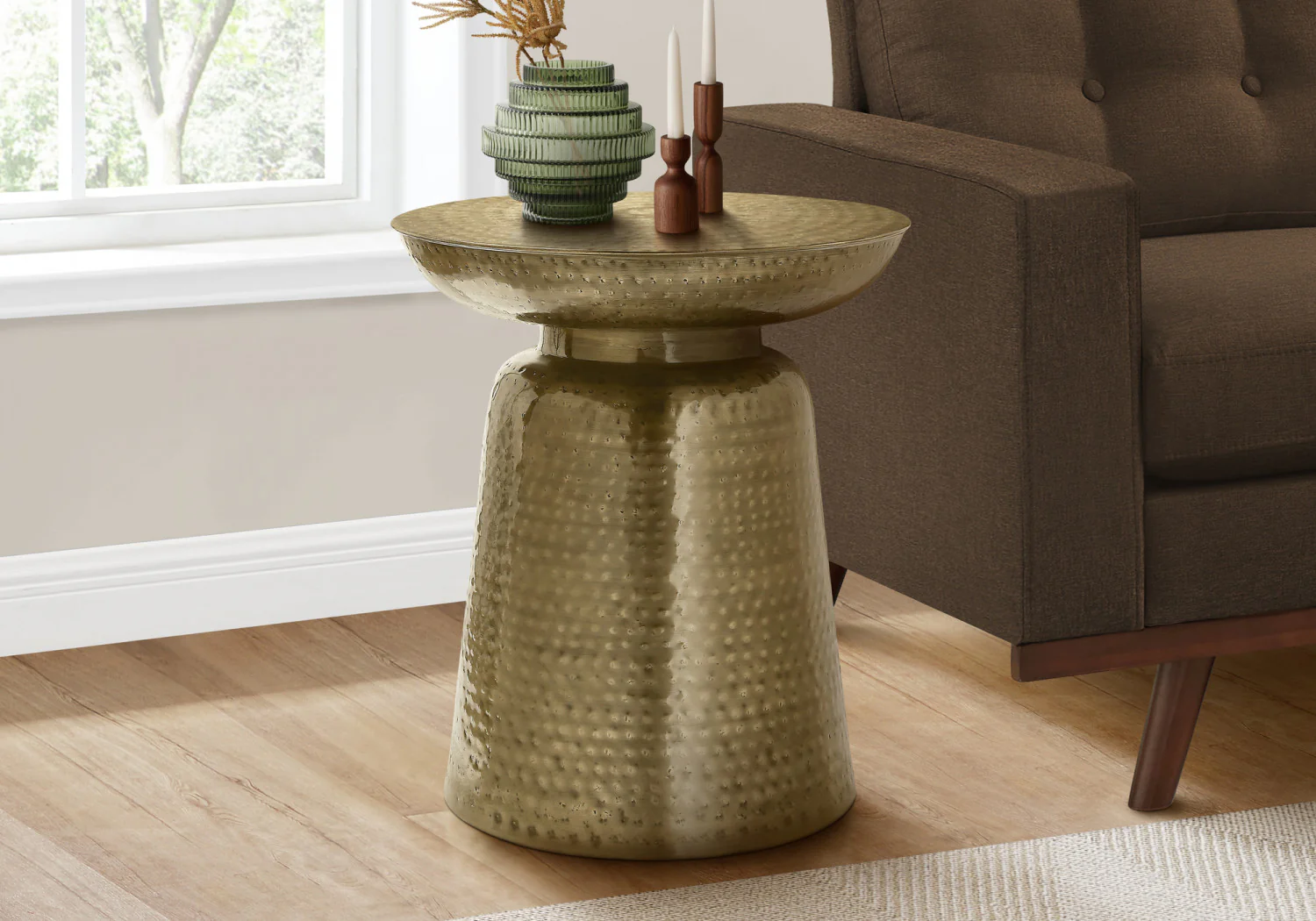 Daxi Side Table - Gold - Image 2