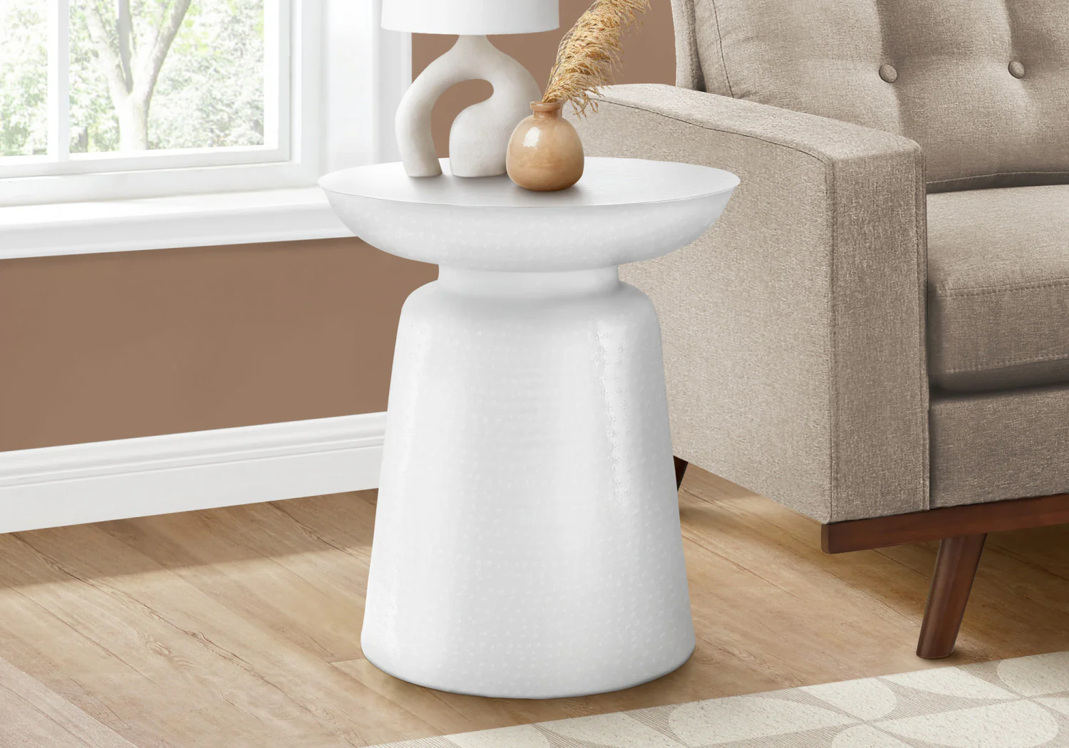 Daxi Side Table - White - Image 2
