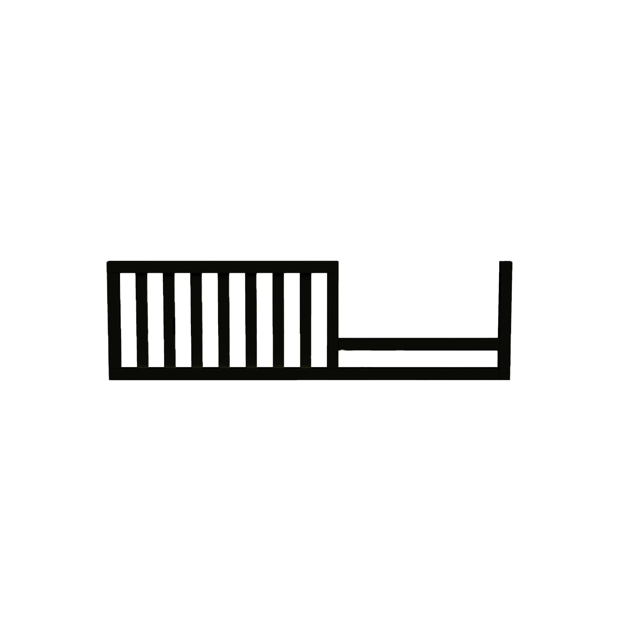 Delia Toddler Rail - Black - Image 3