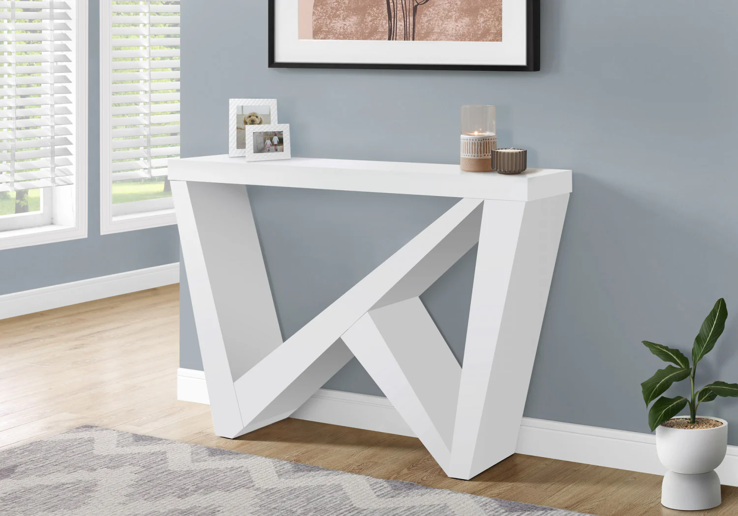 Denzi Sofa Table - White - Image 12