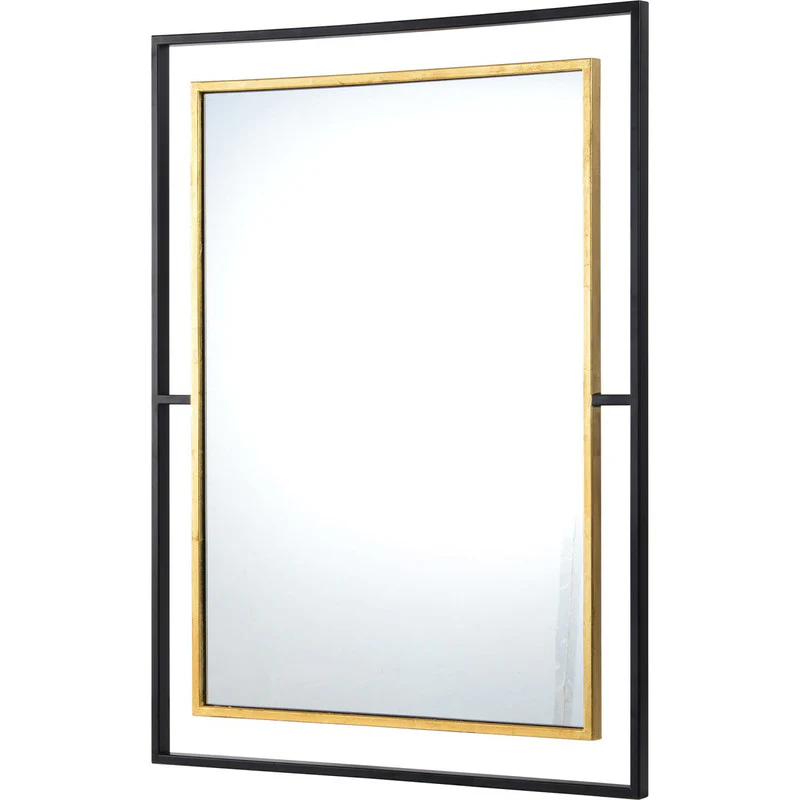 Dinsmore Mirror - Gold Leaf/Black - Image 2